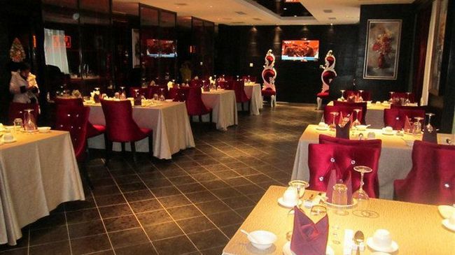 Jinshang Center Boutique Hotel Миенян Ресторант снимка